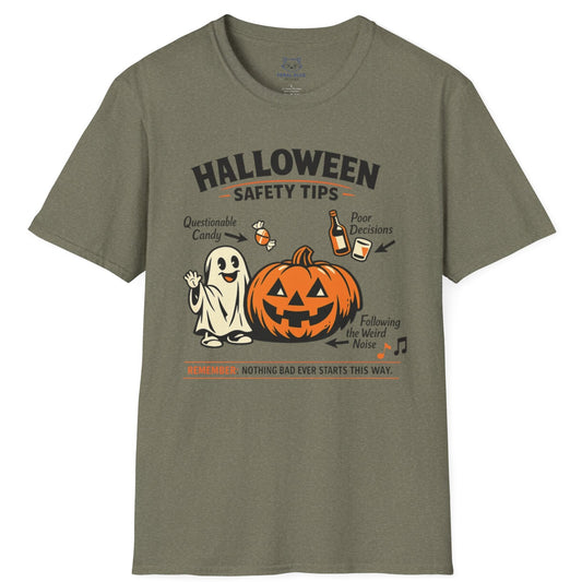 Halloween Safety Tips T-Shirt
