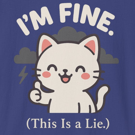 I'm Fine This is a Lie T-Shirt