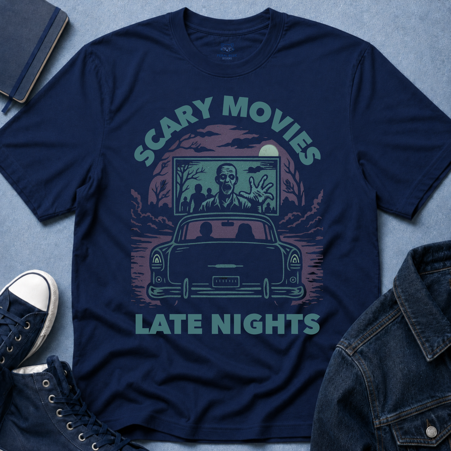 Scary Movies, Late Nights T-Shirt
