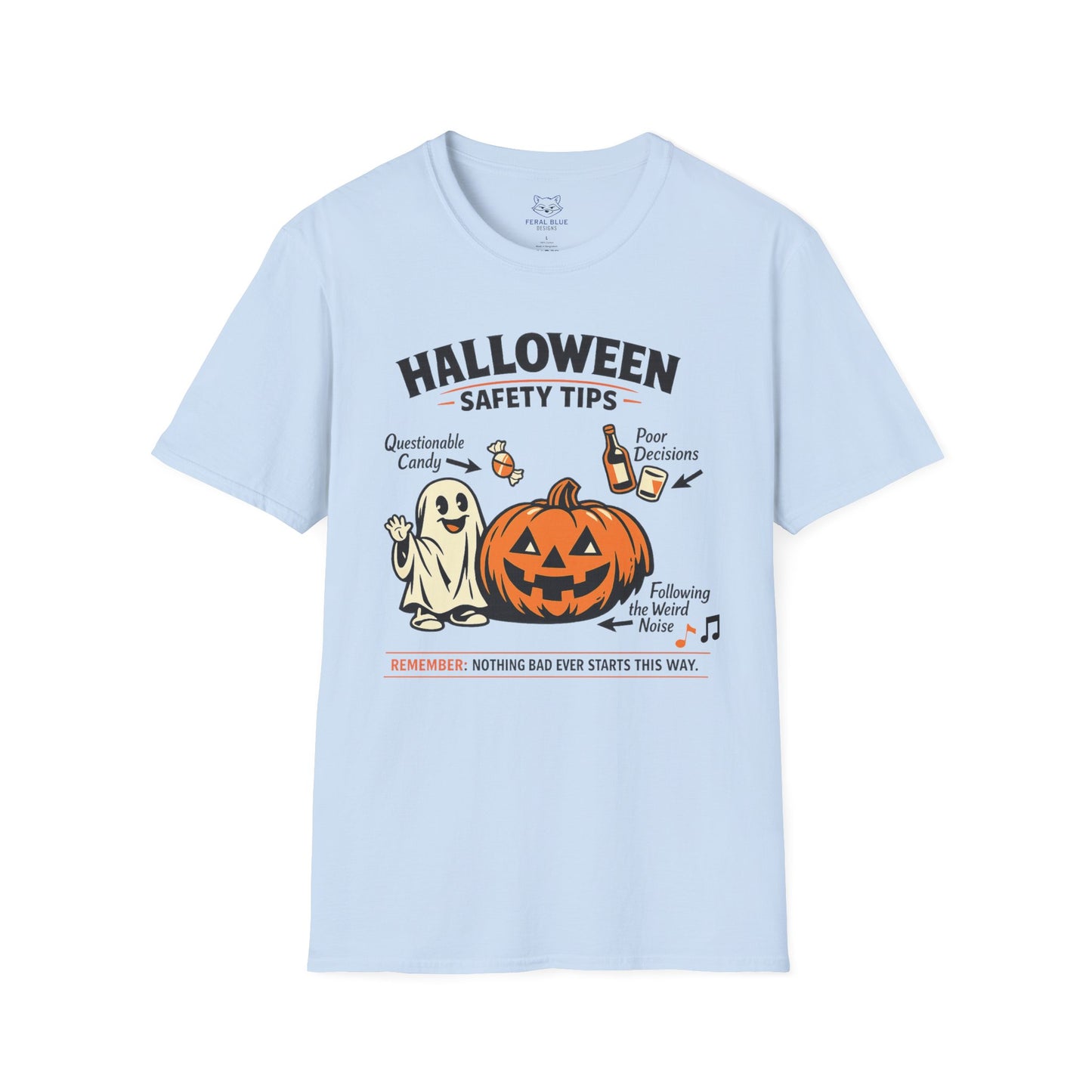 Halloween Safety Tips T-Shirt
