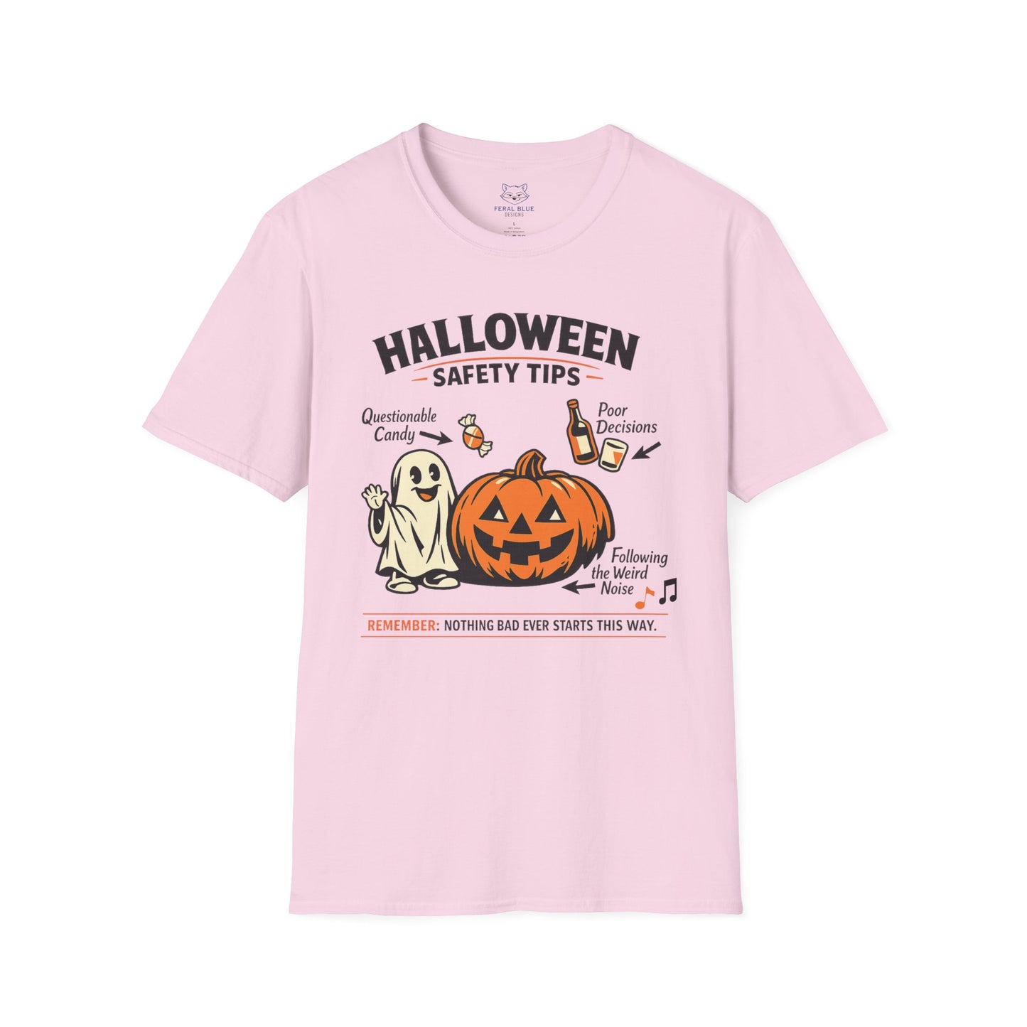 Halloween Safety Tips T-Shirt