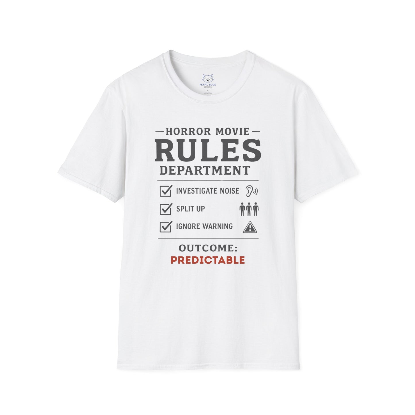 Horror Movie Rules T-Shirt