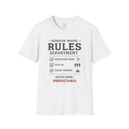 Horror Movie Rules T-Shirt