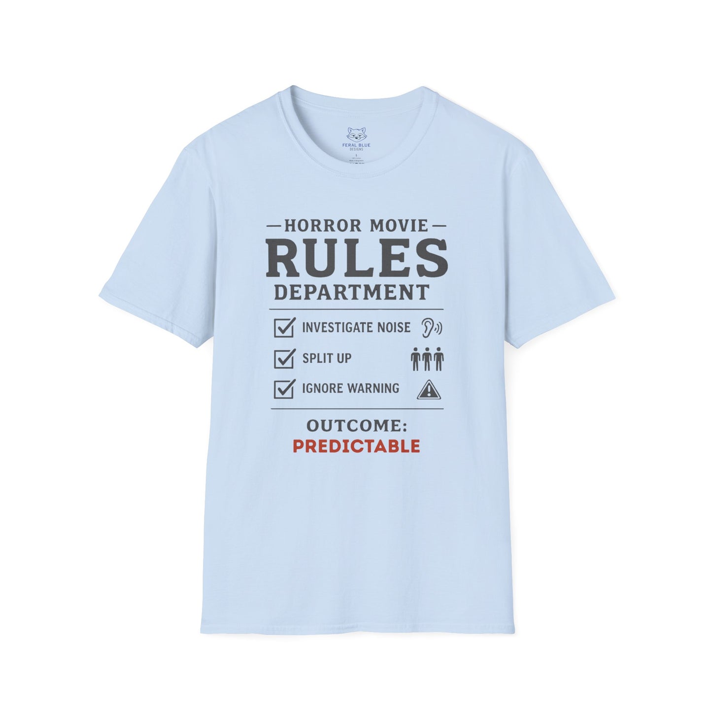 Horror Movie Rules T-Shirt