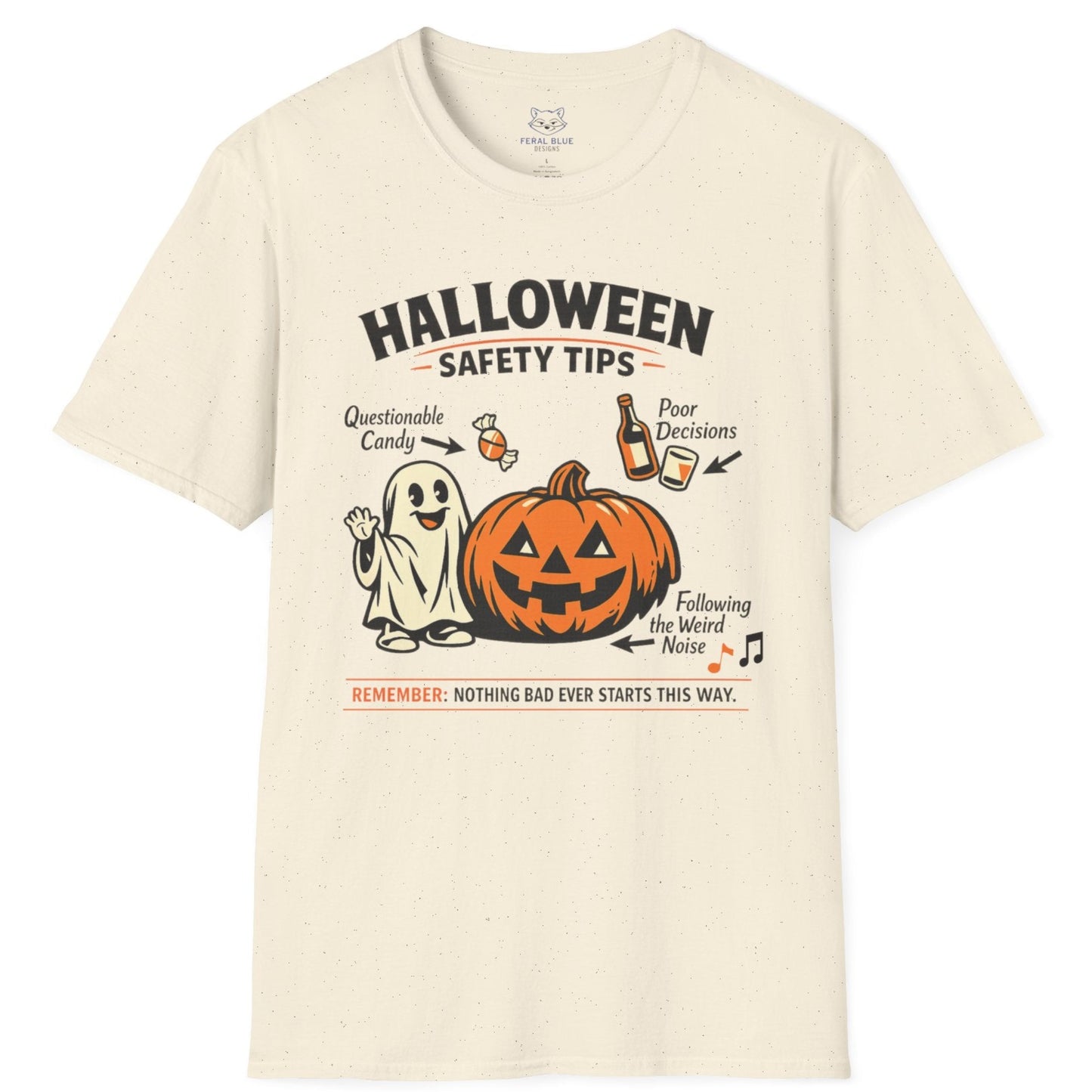 Halloween Safety Tips T-Shirt