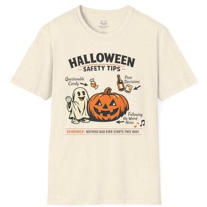 Halloween Safety Tips T-Shirt