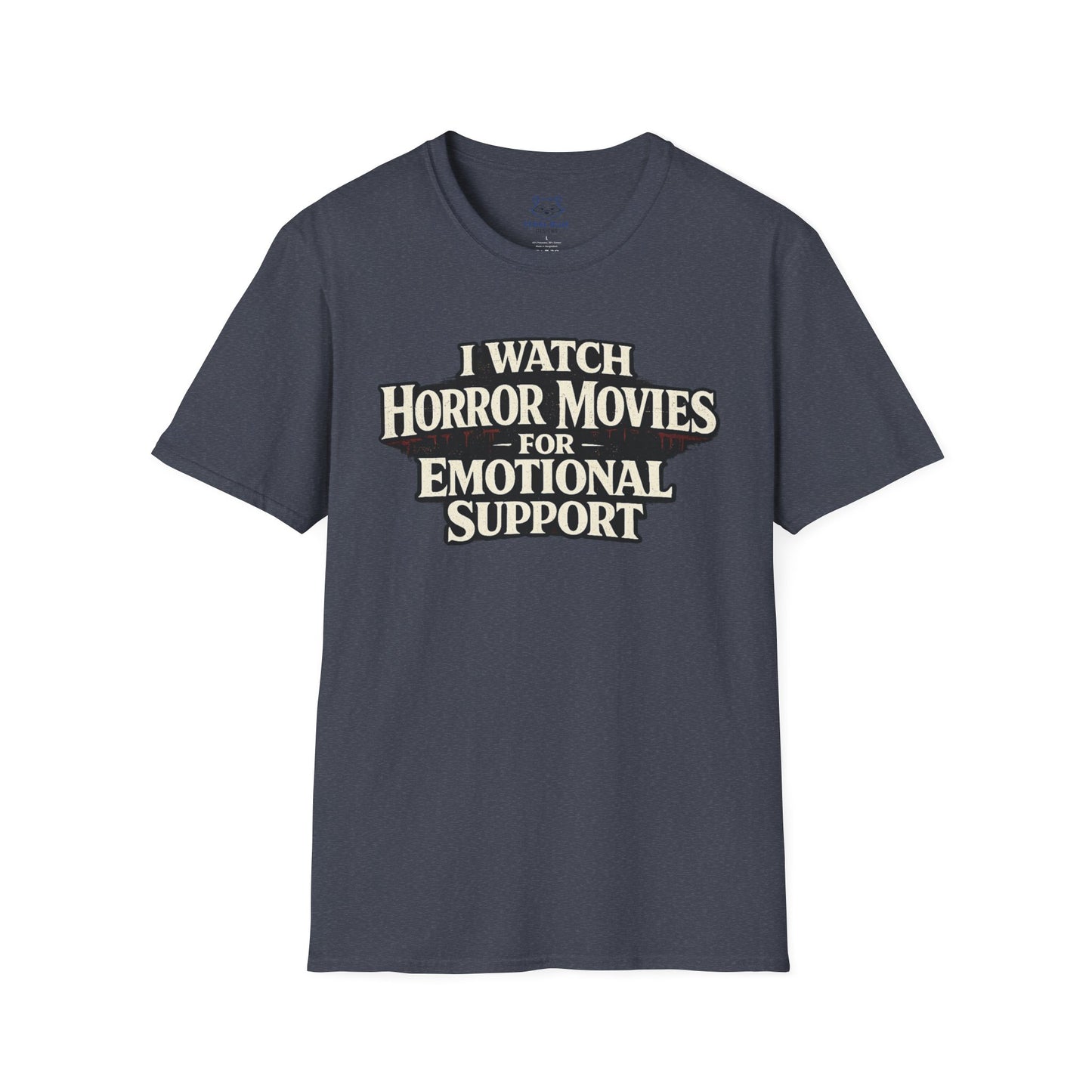 Horror Movies for Emotional Support T-Shirt