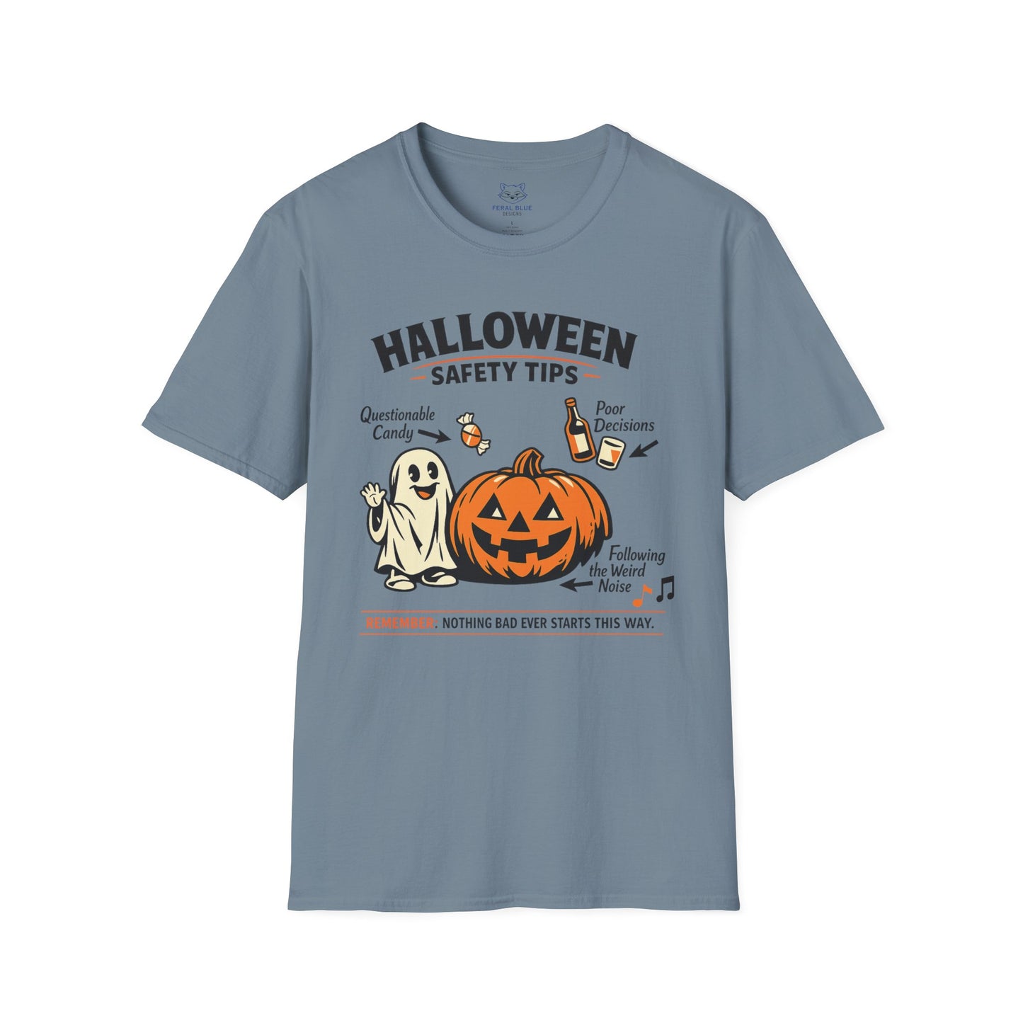 Halloween Safety Tips T-Shirt