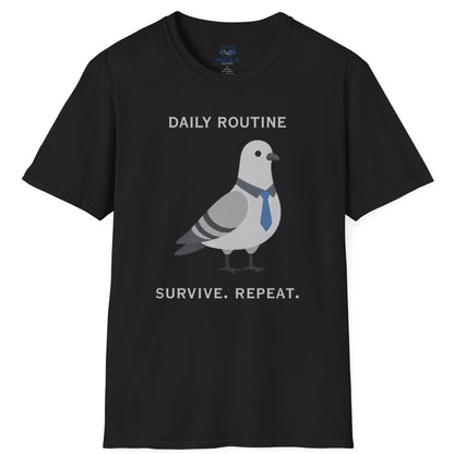 Daily Routine Survive Repeat T-Shirt