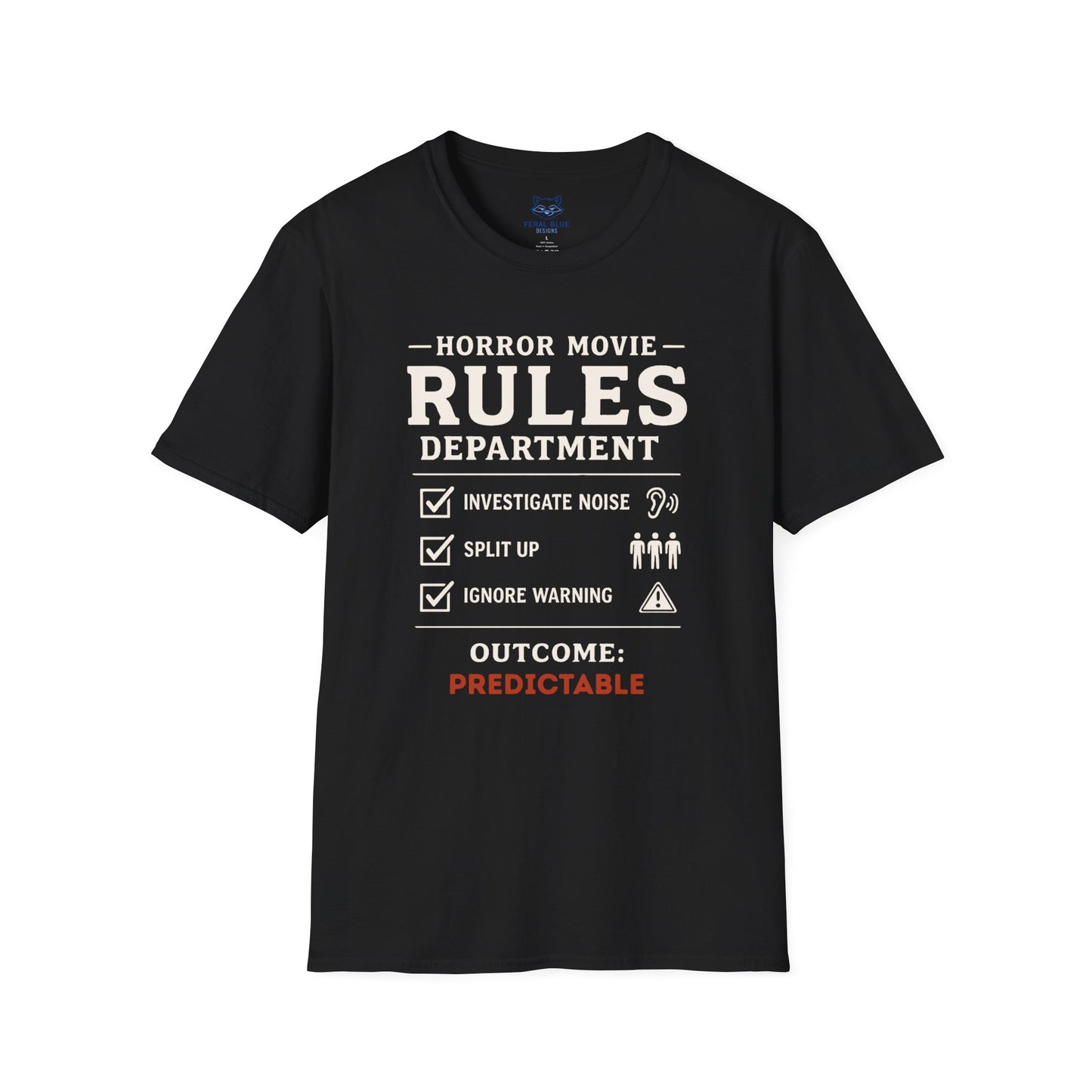 Horror Movie Rules T-Shirt