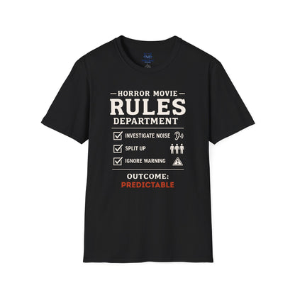 Horror Movie Rules T-Shirt