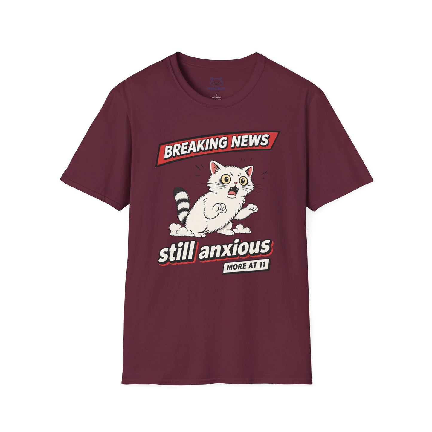 Breaking News Still Anxious T-Shirt