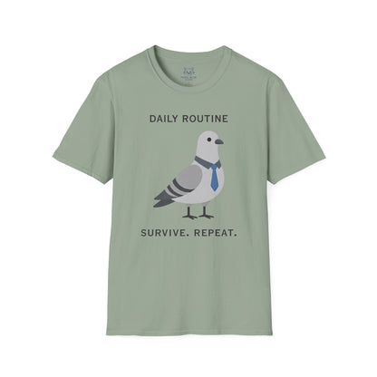 Daily Routine Survive Repeat T-Shirt