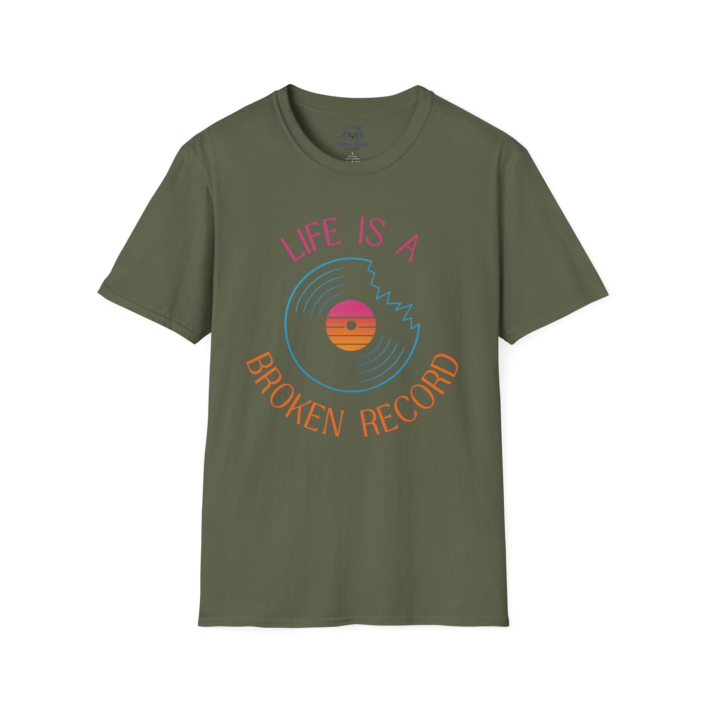 Life is a Broken Record T-shirt