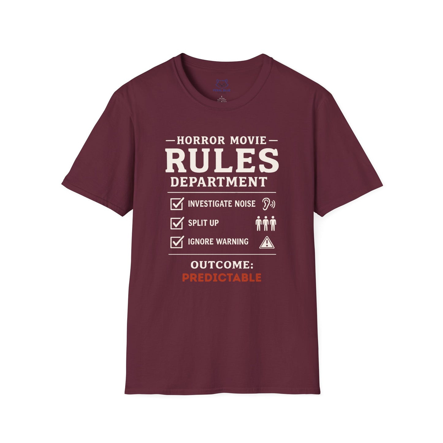 Horror Movie Rules T-Shirt