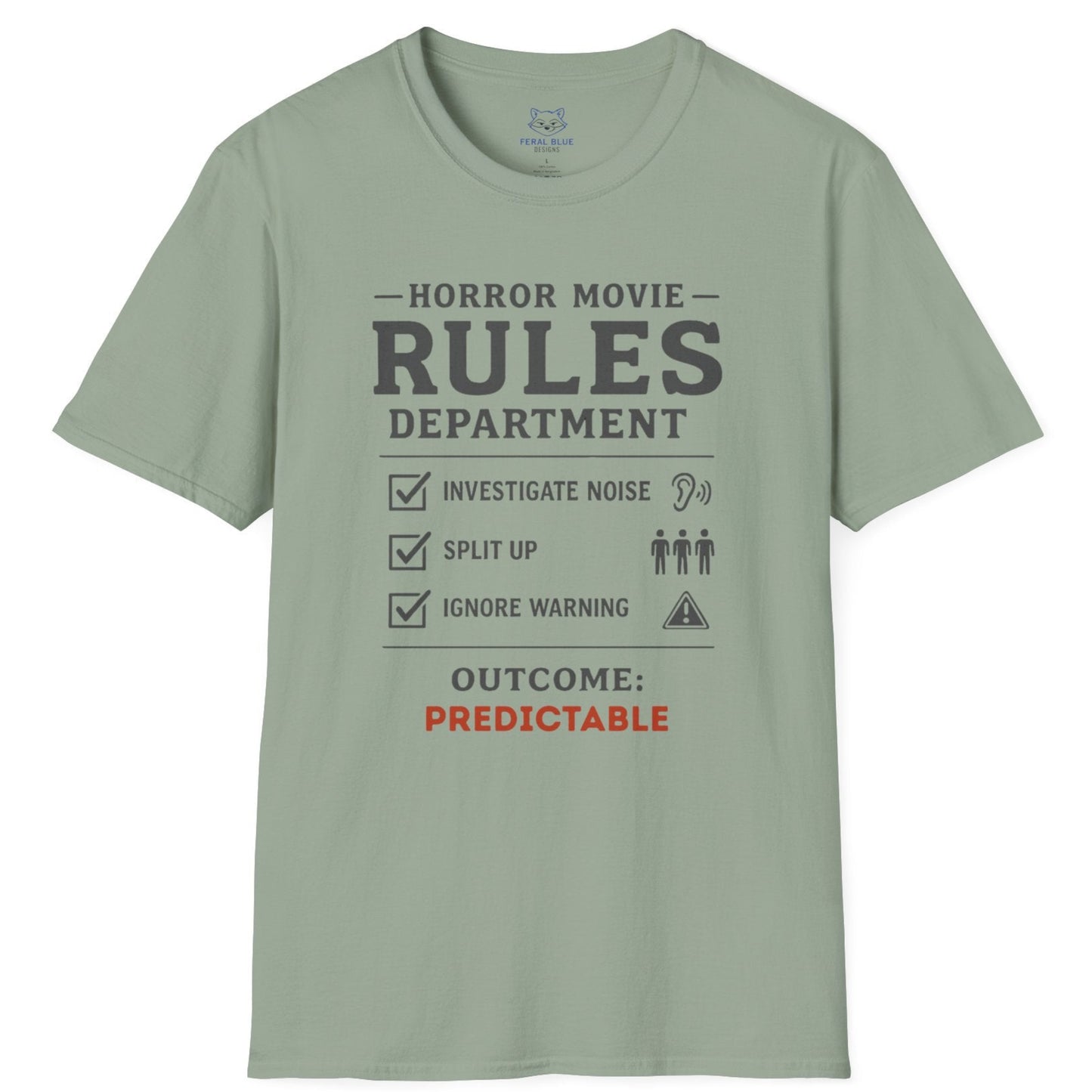 Horror Movie Rules T-Shirt