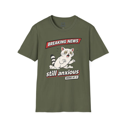 Breaking News Still Anxious T-Shirt