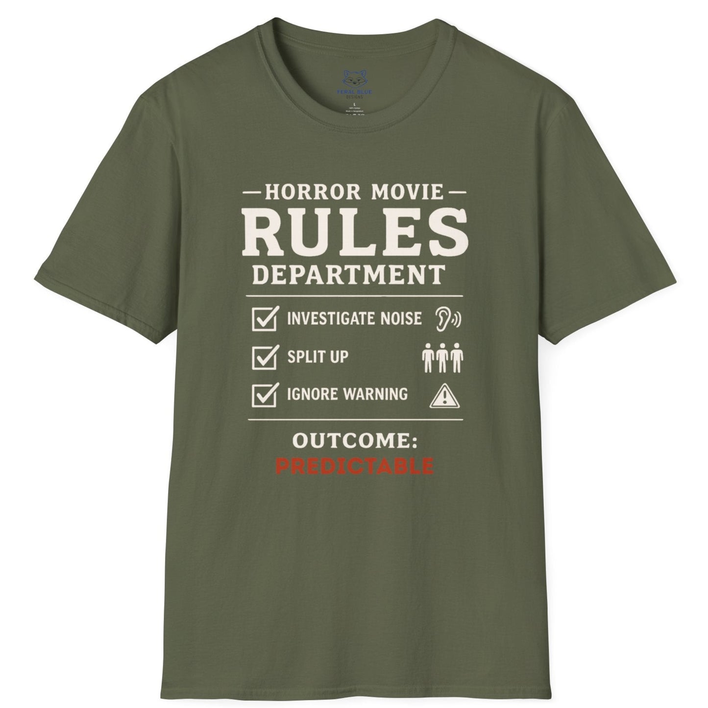 Horror Movie Rules T-Shirt