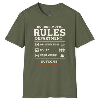 Horror Movie Rules T-Shirt