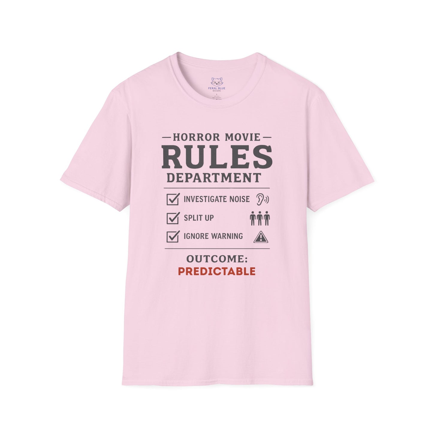 Horror Movie Rules T-Shirt
