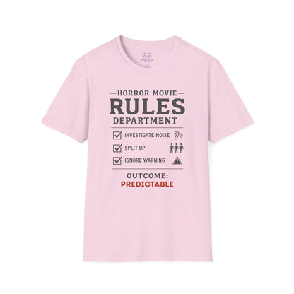 Horror Movie Rules T-Shirt