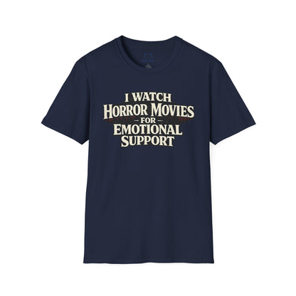 Horror Movies for Emotional Support T-Shirt