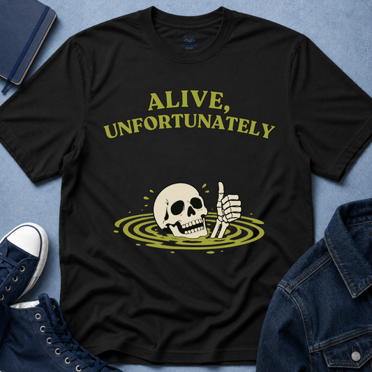 Alive, Unfortunately T-Shirt
