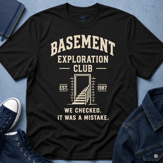 Basement Exploration Club T-Shirt