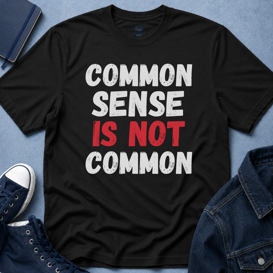 Common Sense is Not Common T-Shirt