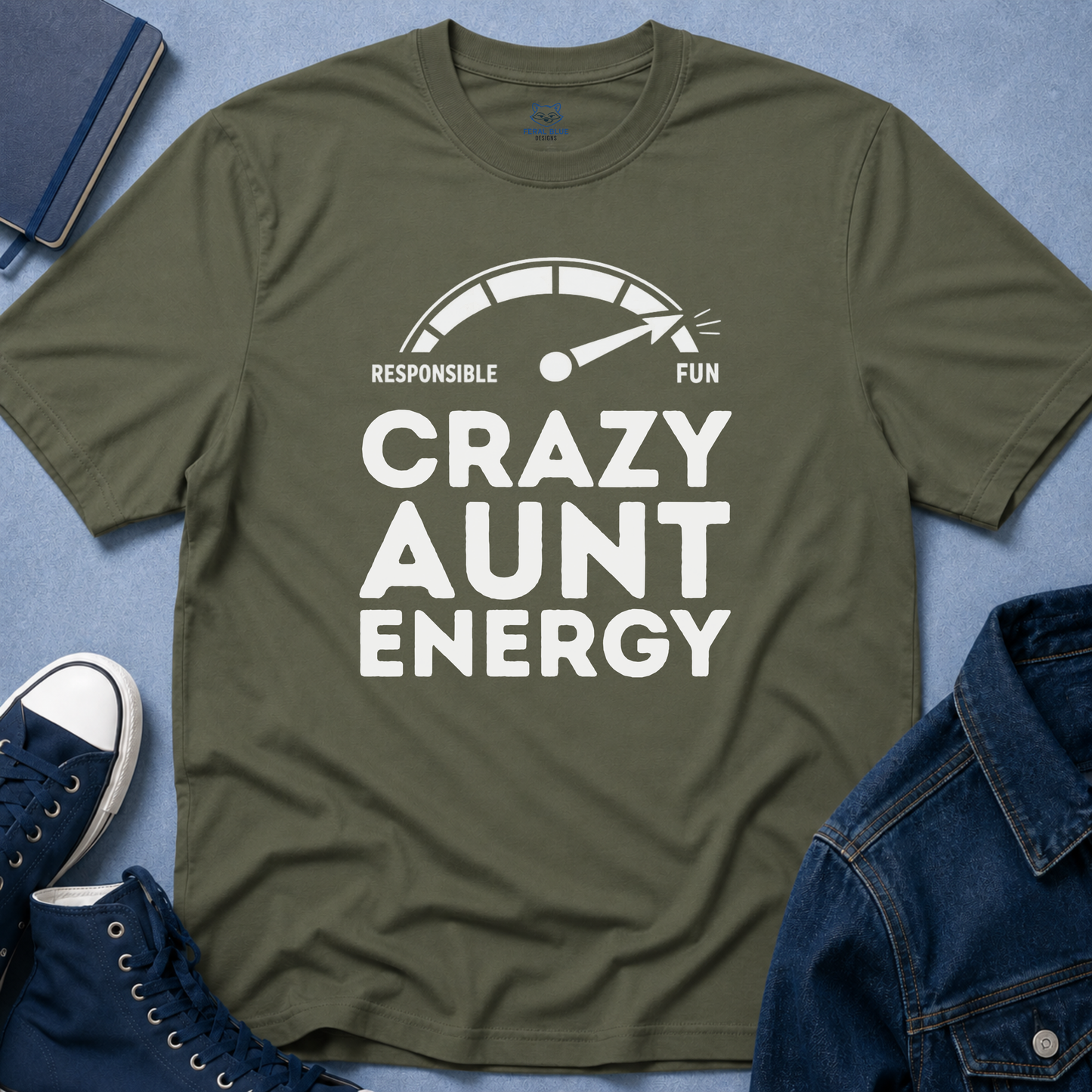 Crazy Aunt Energy T-shirt