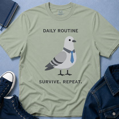 Daily Routine Survive Repeat T-Shirt