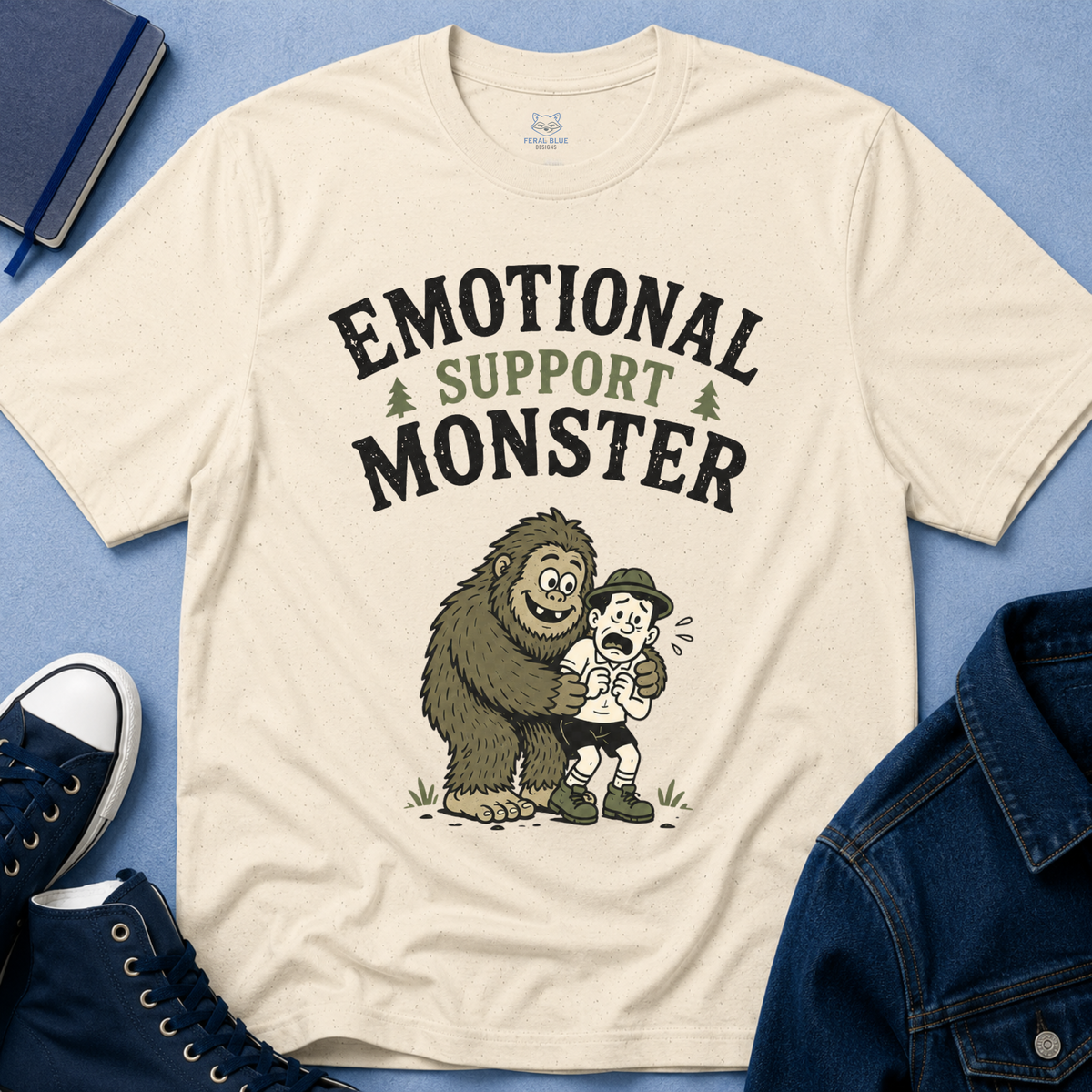 Emotional Support Monster T-Shirt