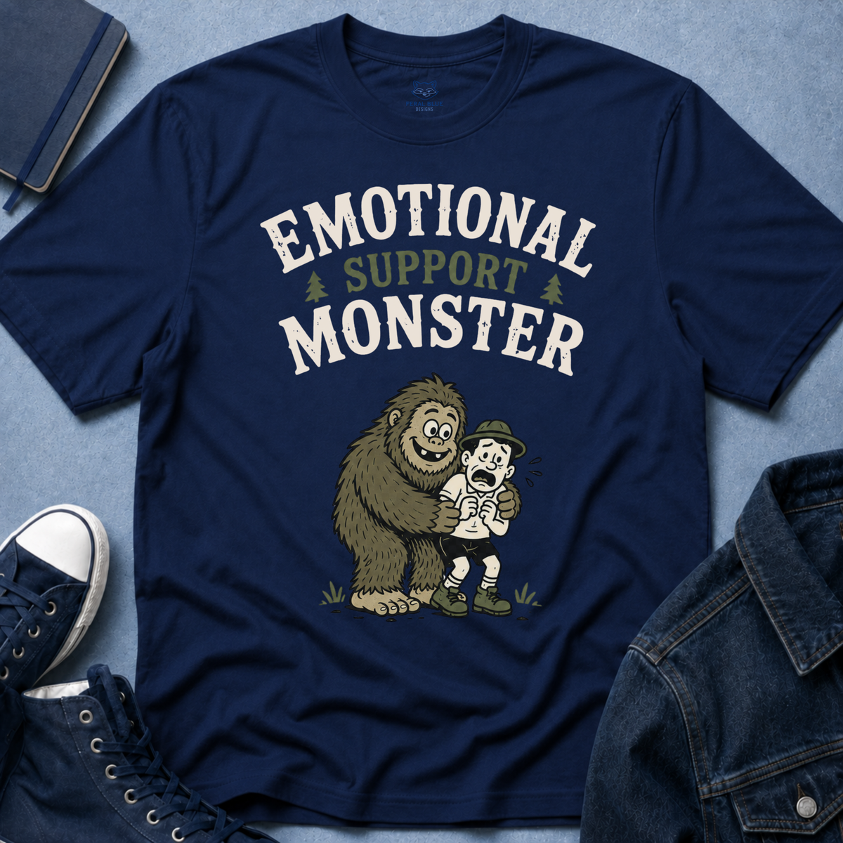 Emotional Support Monster T-Shirt