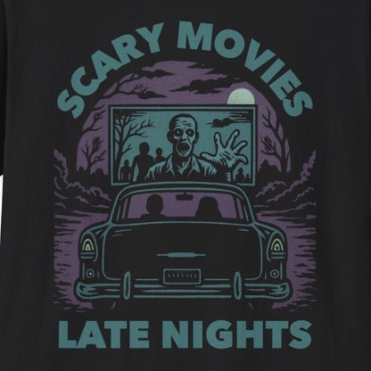 Scary Movies, Late Nights T-Shirt