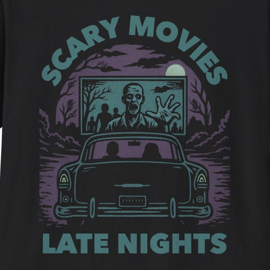 Scary Movies, Late Nights T-Shirt