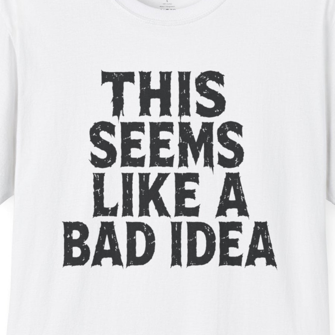 This Seems Like a Bad Idea T-Shirt