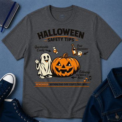 Halloween Safety Tips T-Shirt