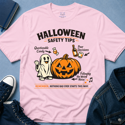 Halloween Safety Tips T-Shirt