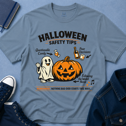 Halloween Safety Tips T-Shirt