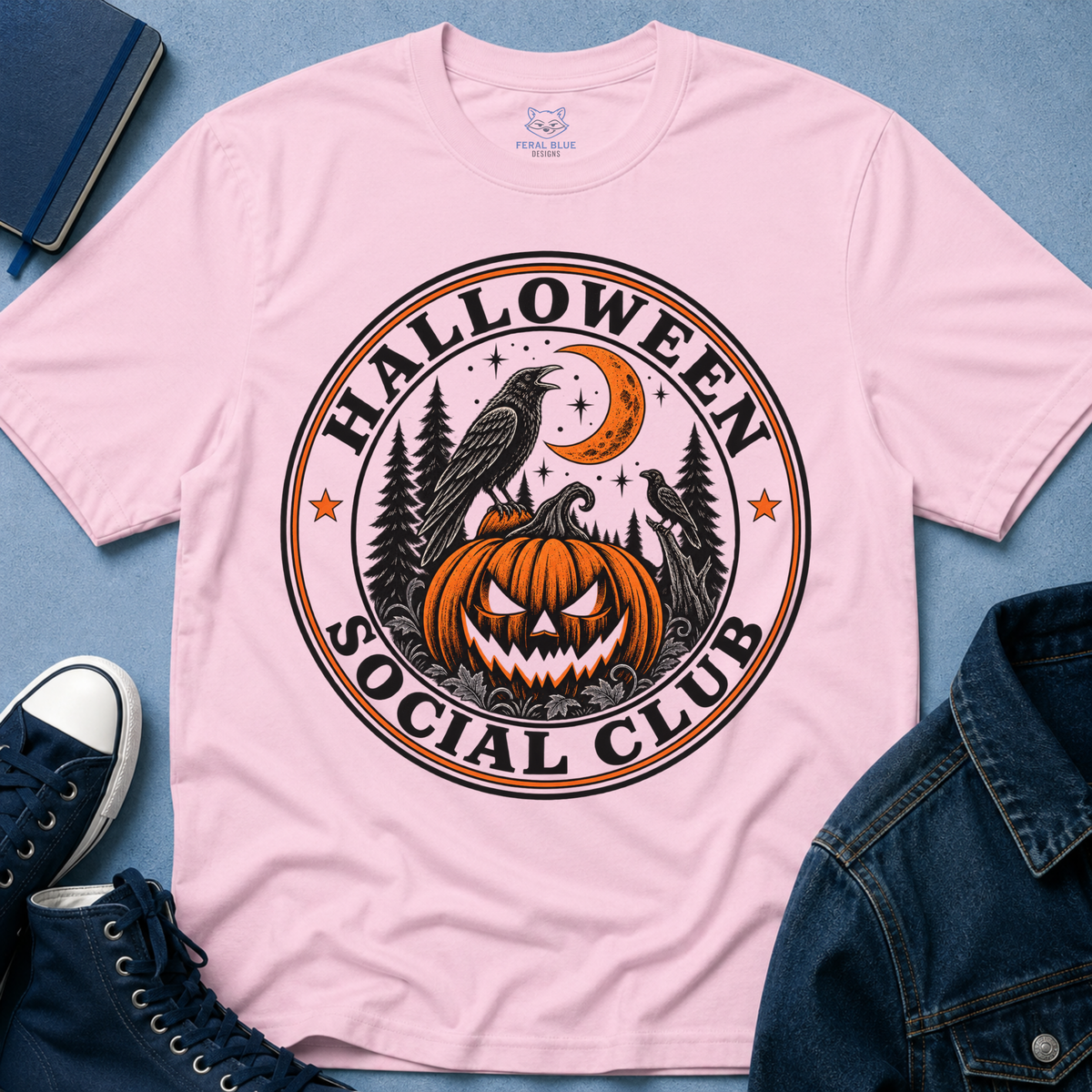 Halloween Social Club T-Shirt