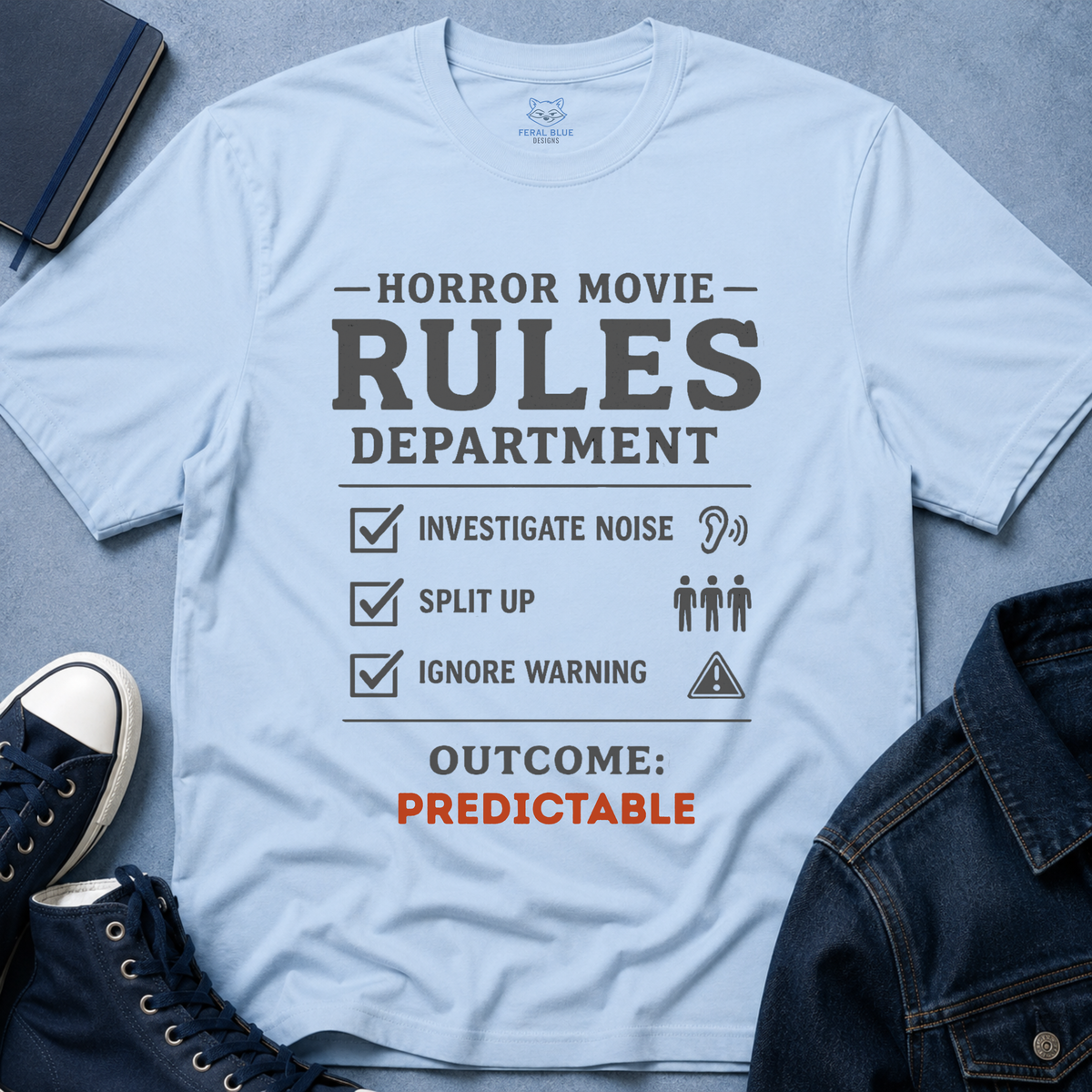 Horror Movie Rules T-Shirt