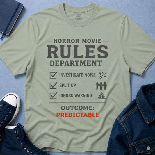 Horror Movie Rules T-Shirt