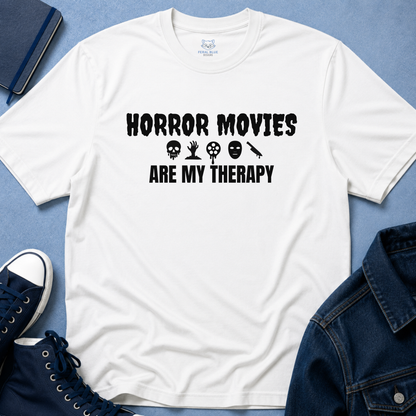 Horror Movies Are My Therapy T-Shirt - Icons