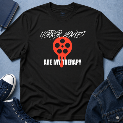 Horror Movies Are My Therapy T-Shirt - Reel