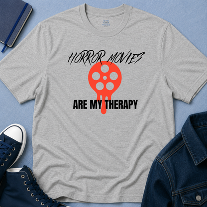 Horror Movies Are My Therapy T-Shirt - Reel