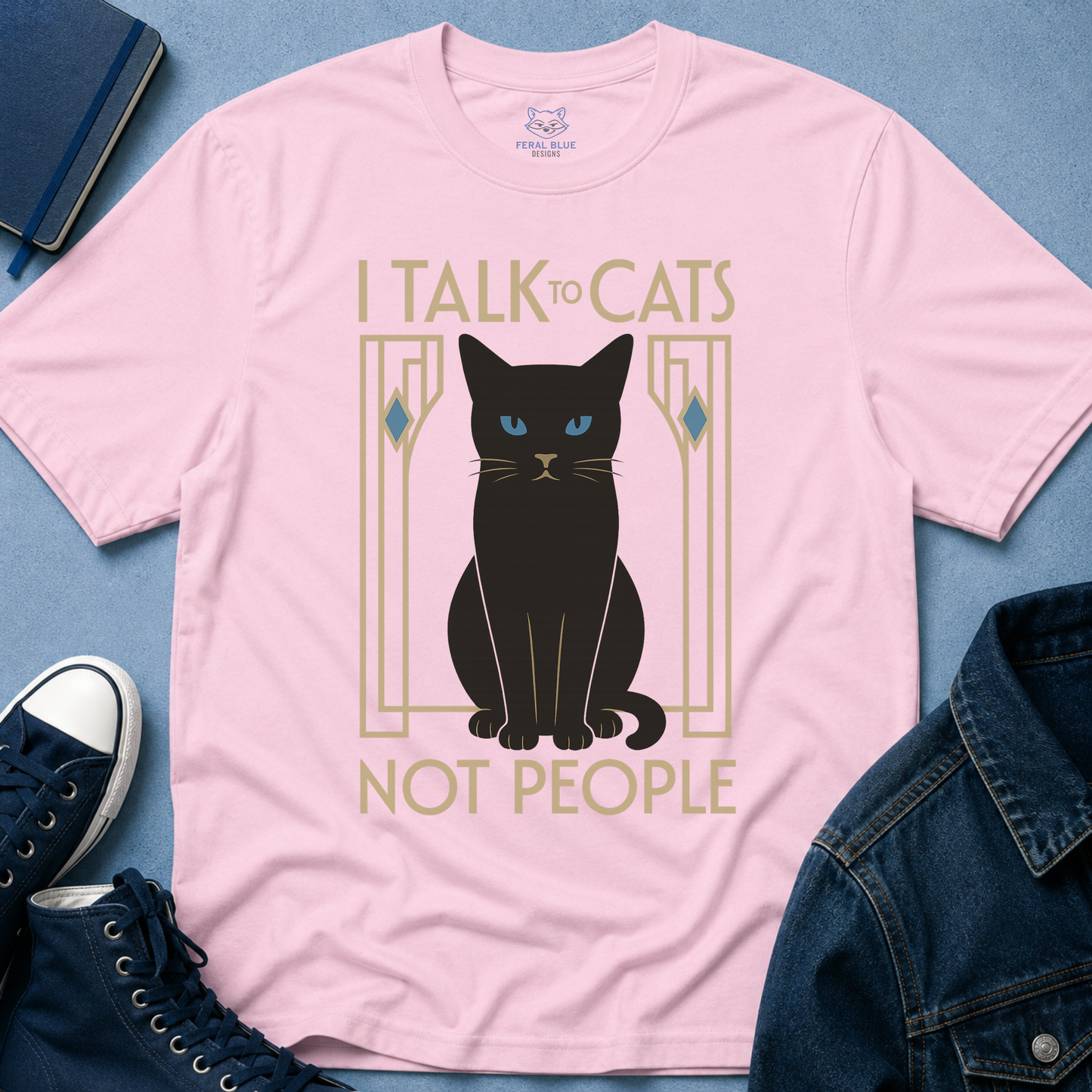 I Talk to Cats Not People T-Shirt
