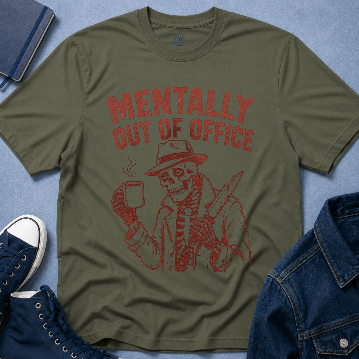 Mentally Out of Office T-Shirt