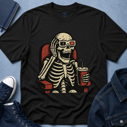Movie Skeleton Graphic T-Shirt