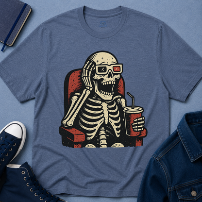 Movie Skeleton Graphic T-Shirt