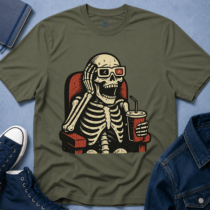 Movie Skeleton Graphic T-Shirt
